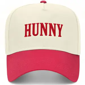 Hunny Trucker Hat - Unisex Viral Trendy Theme Park Hat for Men & Women with Fun "HUNNY" Design Perfect for Theme Parks and Casual Outings