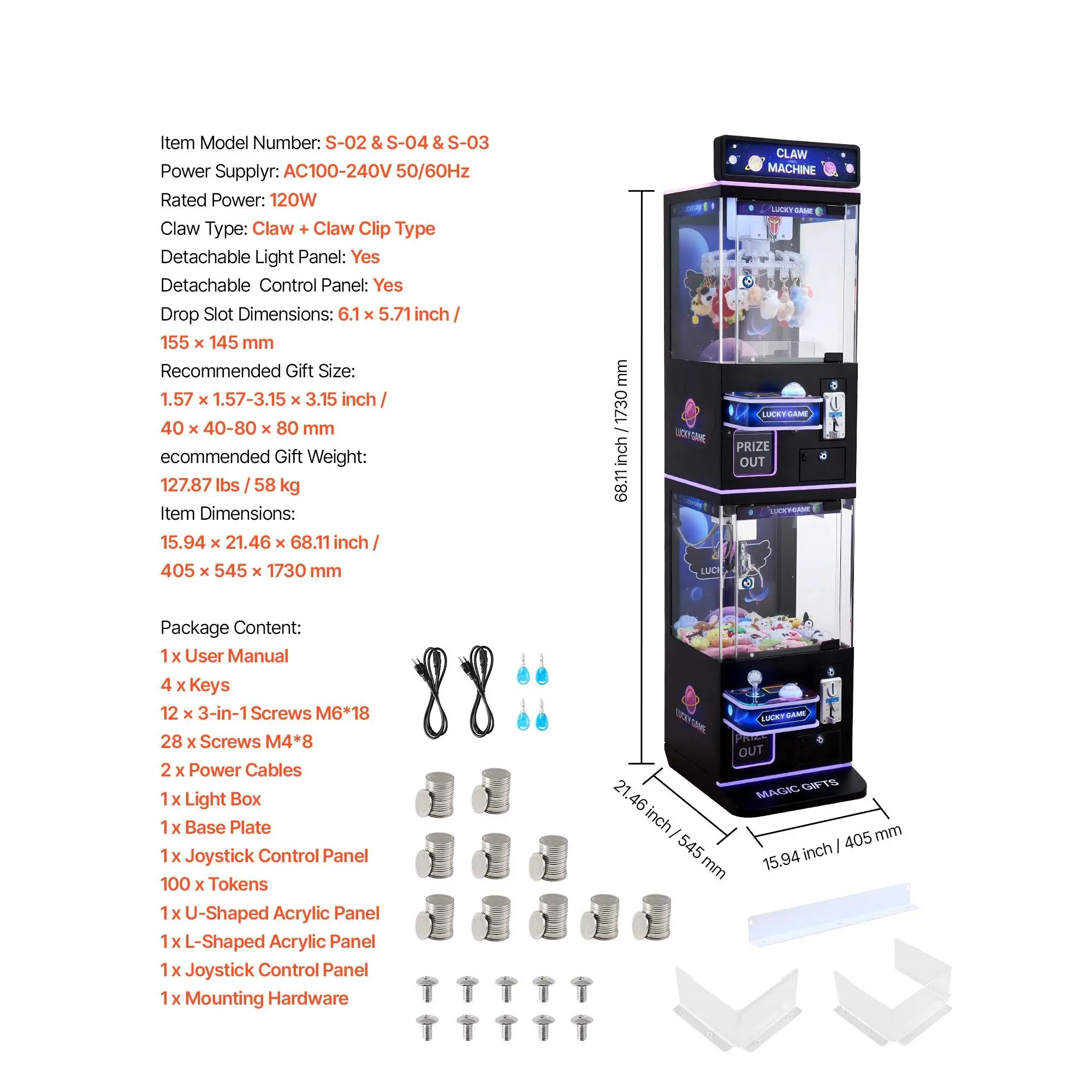 Clamp-Grab Type+Clip Type+Assembly Parts