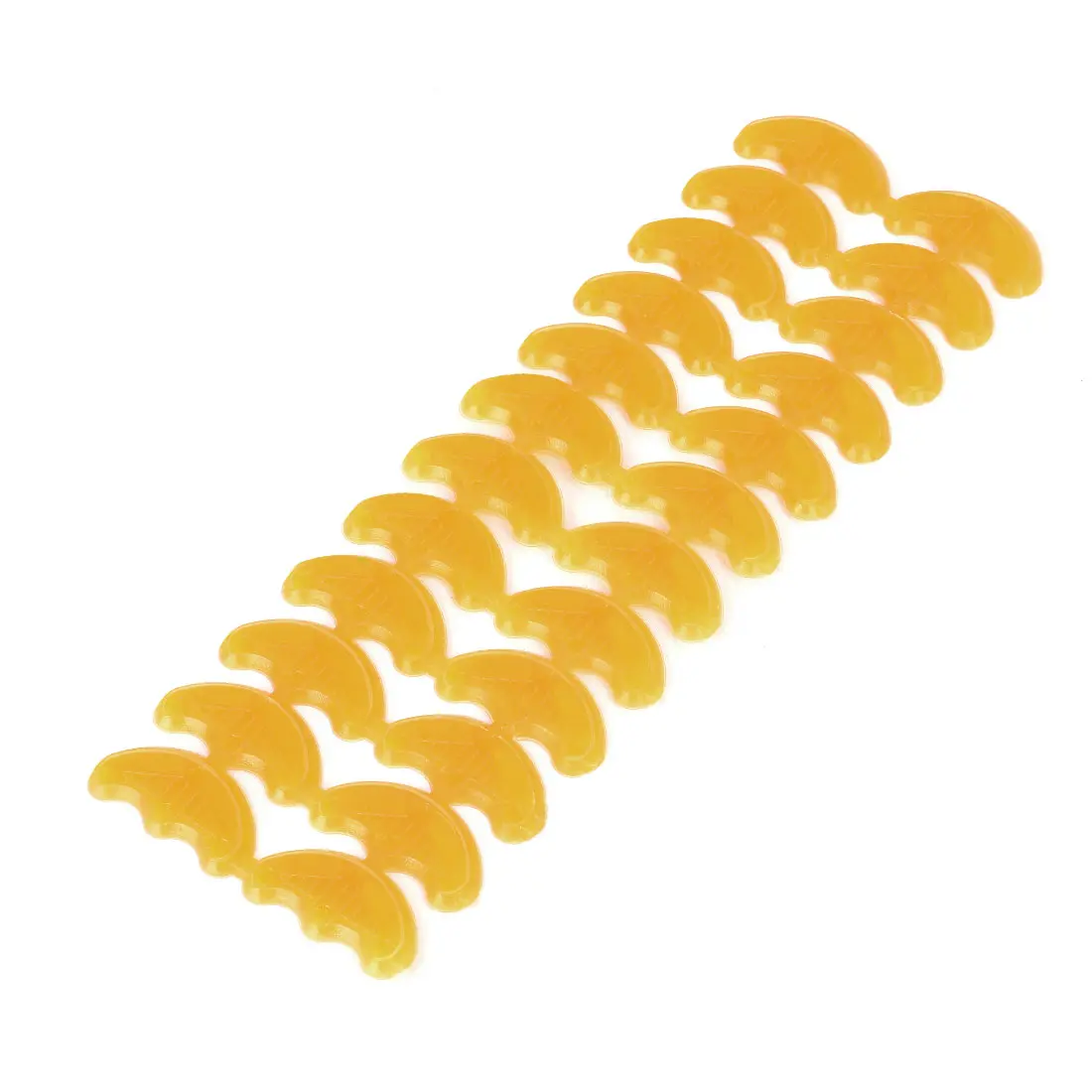 INSPIRE CHIC Rubber Nonslip Shoes Sole Saver Heel Plate Tips Repair 24pcs Brown