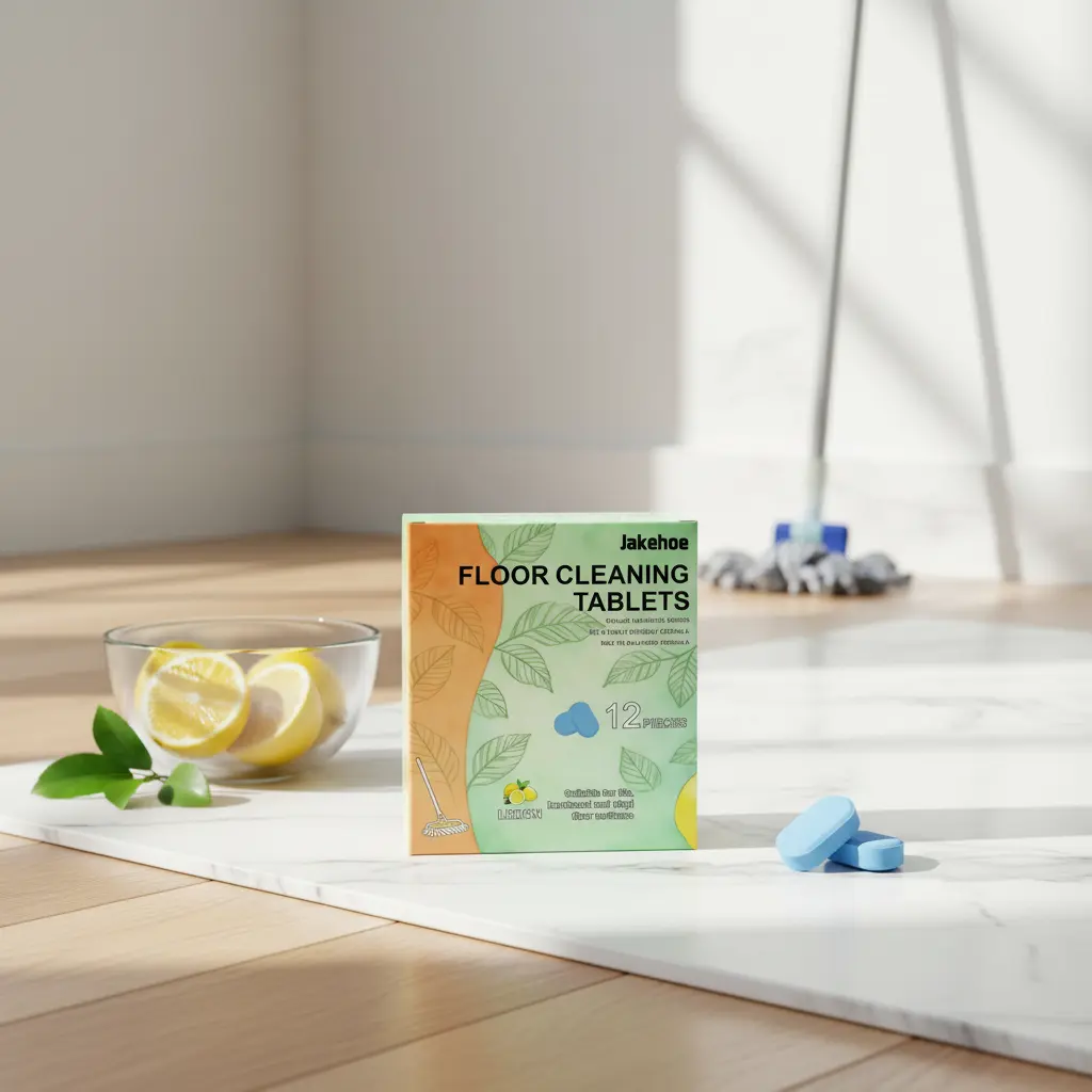 Floor Cleaning Tablets 12pcs Fast Multi Surface Cleaner Safe Non Toxic Pet Friendly Hardwood Tile Vinyl Odor Removing Streak Free Daily Maintenance Eco Friendly Household Use