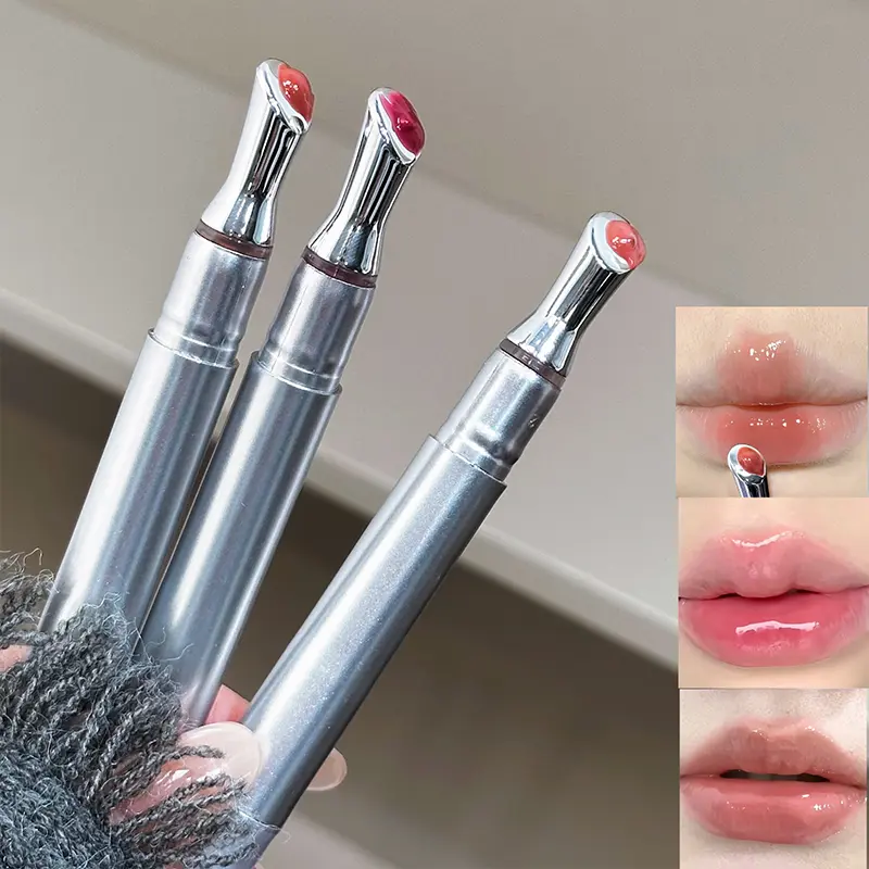 Crystal clear mirror lip gloss is lightweight, non sticky, waterproof, long-lasting, and naturally glossy lip makeup, Mirror lip glaze, Glossy Lipgloss, Hydrating Glassy Lip