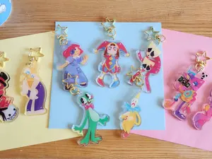 The Amazing Digital Circus Inspired Acrylic Keychain
