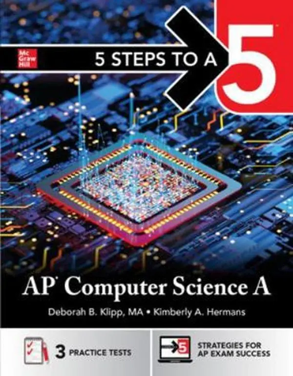 USED-5 Steps to a 5: AP Computer Science a 2026: Practice AP Tests + AP Content Review + Digital Exams by McGraw Hill (Paperback)