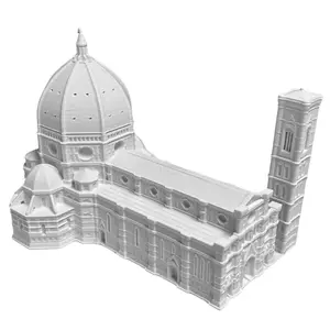 Florence Cathedral Model Santa Maria del Fiore Italy Replica 5 Inch Detailed Miniature of the World Famous Landmark