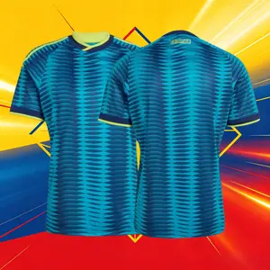 2026 Colombia Home And Away Yellow 10# James Short Sleeve Soccer Jersey Fans Version