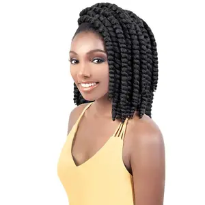 Beshe Crochet 2x Braid Pre-Looped Crochet Braid Bounce Curl 10" CBC.2x10