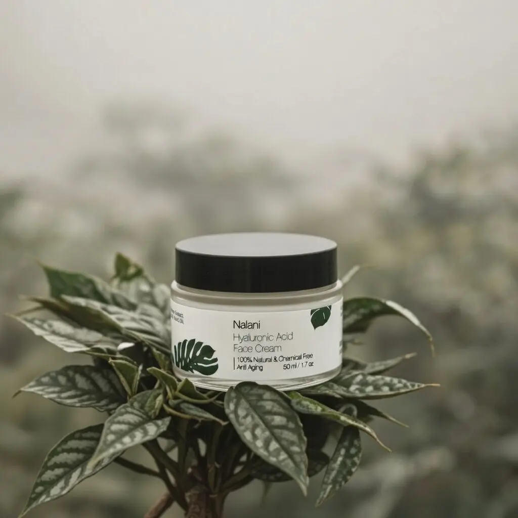 Daily Hydrating Face Cream with Hyaluronic Acid, Shea Butter & Glycerin - Plant-Based Formula with Lemon & Cucumber for a Glowing Finish, Lightweight, Organic, Nourishing, Hydrate