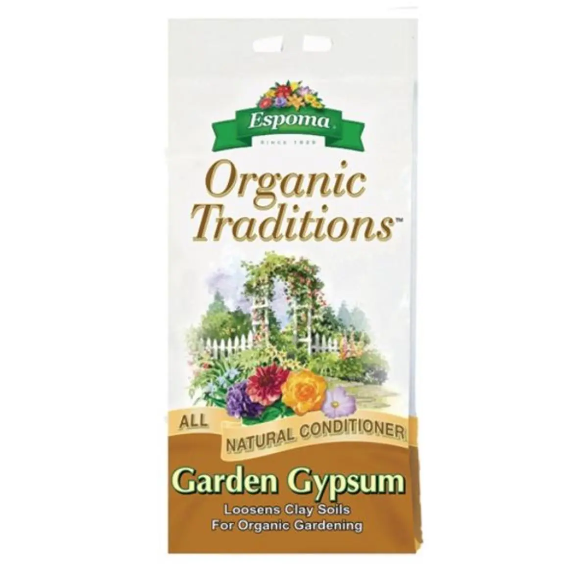 Espoma Organic Garden Gypsum Soil Conditioner (Pelletized Form), 36lb Bag - Cures Turf Burns, Loosens Clay Soils, No Fillers or Sludges (Home Improvement & Garden Supplies)