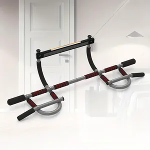 Pull-Up Bar For Door Frame Heavy Duty Adjustable Portable Upper Body Fitness Workout For Home Gyms