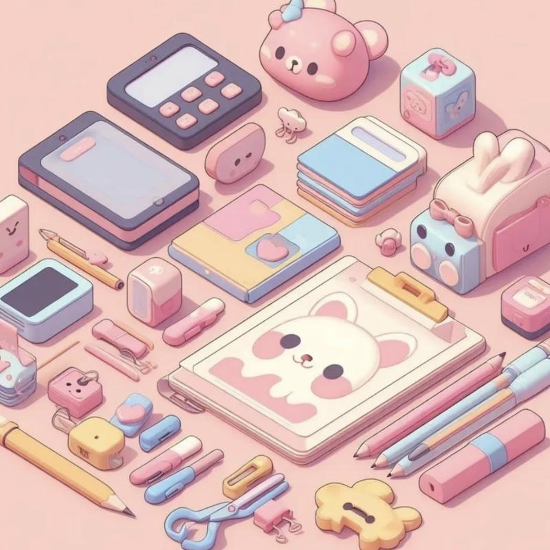 Commodity Box with Wallet Hair Tie ClawClips Hair Clip Necklace Earrings Press On NailHair Drying Cap Bracelets and Notebook