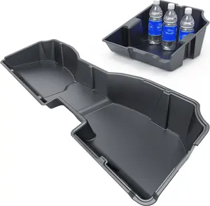 YITAMOTOR Under Seat Storage Box for 2014-2018 Chevrolet Silverado/GMC Sierra 1500, 2015-2019 Silverado/Sierra 2500 3500 HD Crew Cab Car Organizers
