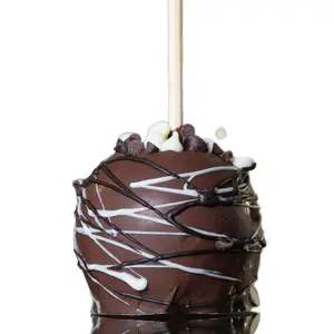 Death By Chocolate Milk Chocolate Gourmet Caramel Candy Apple -GF