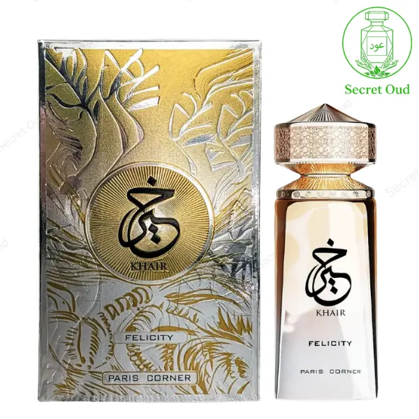 KHAIR FELICITY UNISEX EDP - 100ML (3.4oz) BY PARIS CORNER KHAIR FELICITY UNISEX EDP - 100ML (3.4oz) BY PARIS CORNER