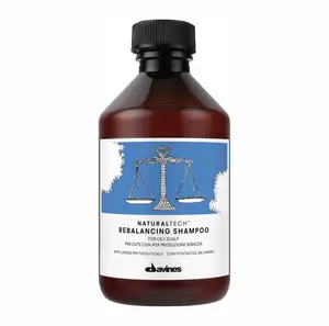Davines Naturaltech Rebalancing Shampoo 8oz - Normalizing Formula for Oily Scalp with Lemon Phytosynticals