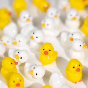 【Birthday Gift】Miniature Yellow Duck Figurines, 40pcs Cute Resin Ducklings,Heartwarming Resin Encouragement Tokens, Handcrafted to Spread Daily Warmth. The Perfect Handmade Gift for Family, Friends & Special Ones.