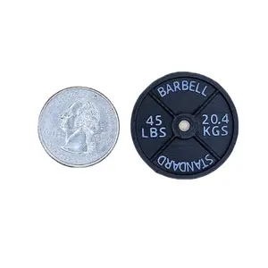 45 LBS Plate Golf Ball Marker (3 pack)