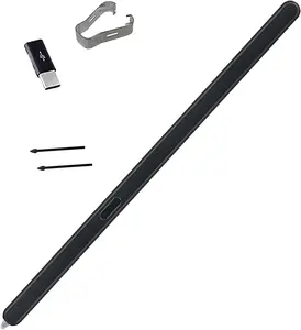 Z Fold 6/5 S Pen Slim S Pen for  Galaxy Z fold 6/5 SPen Fold Edition Fold 5 EJ-PF946BBEGUS Stylus Pen + Tips/Nibs + Type-C Convertor (Black)