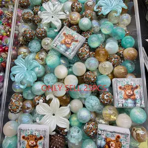 Feb 27st Creative Acrylic Beads Mix for Bracelet Making, Unique Jewelry Supplies, DIY Beading Accessories, Perfect for DIY Craft Projects & Gift Ideas