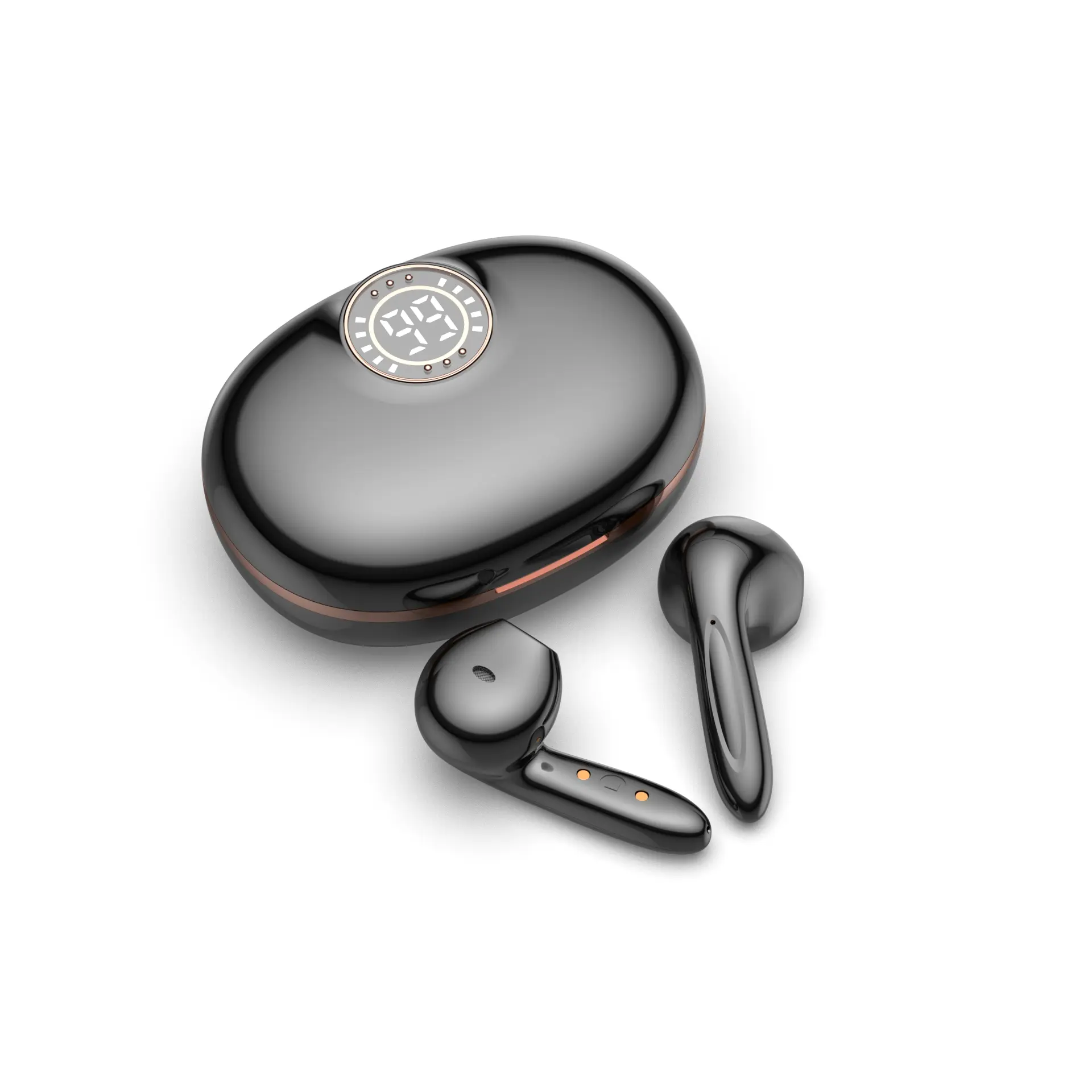 2026 New Bluetooth Earbuds Q15, Semi-In-Ear Wireless, Compatible with Android & iOS, High-Fidelity Sound, Noise Cancellation, Comfortable for Long Wear