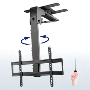 Manual Flip Down / Swivel Ceiling TV Mount - 40" to 70" Screens