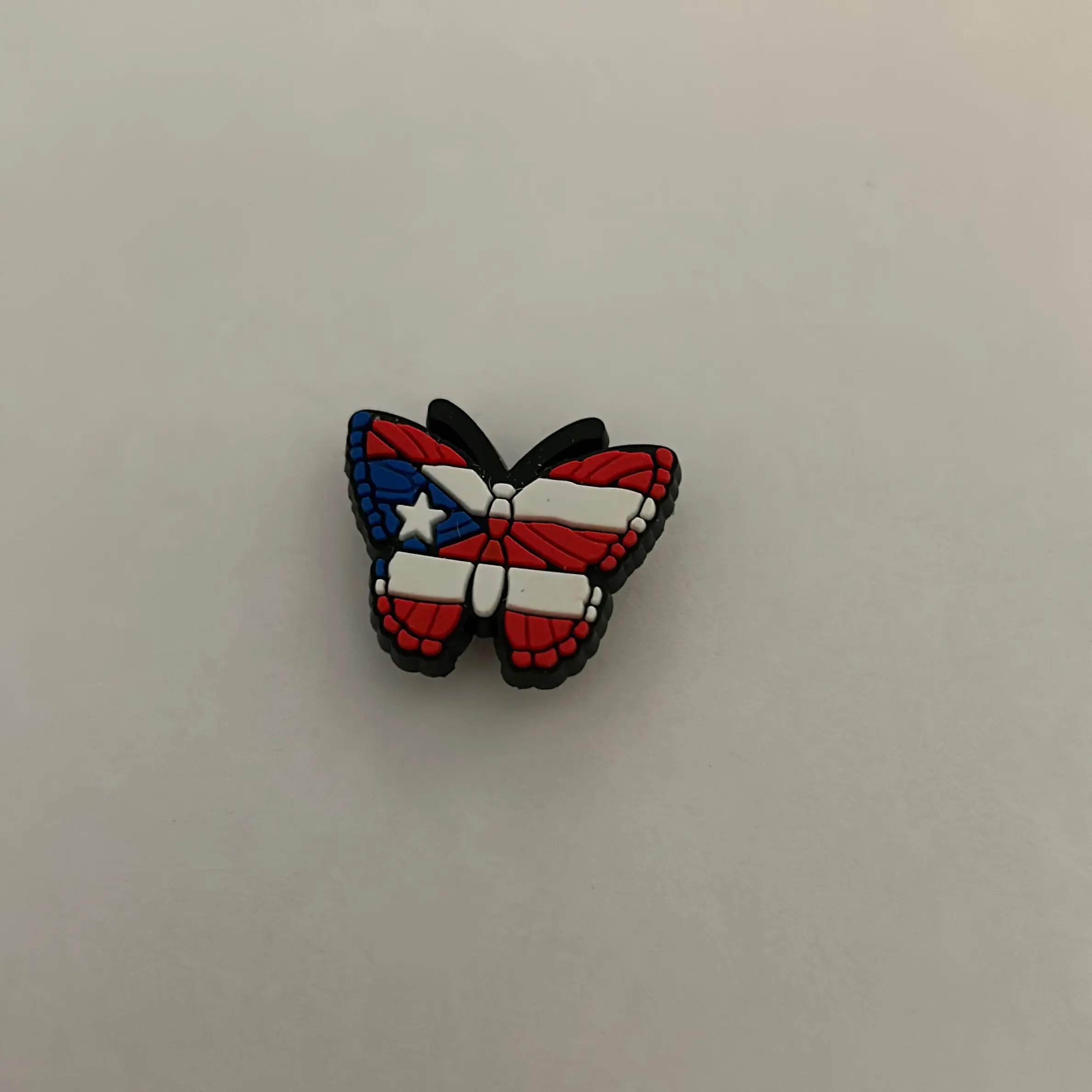Puerto Rico butterfly shoe croc charm