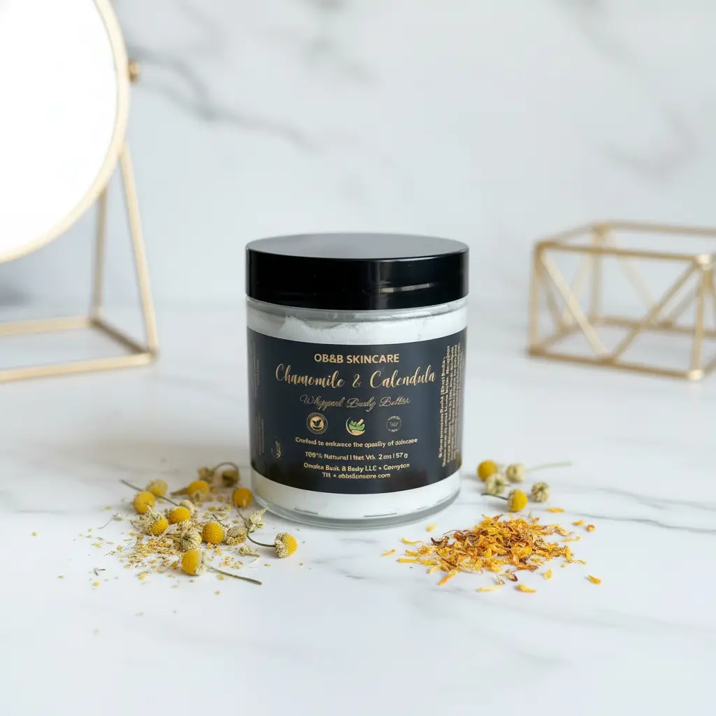 Chamomile & Calendula Triple Whipped Body Butter