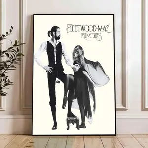 Fleetwood Mac RUMOURS Album Cover Wall Art Posters | No Framed