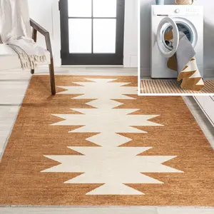 JONATHAN Y Chayton Minimalist Geometric Machine-Washable Indoor Area Rug; Scandinavian, Southwestern, Bohemian, Modern, Casual, Transitional; for Living Room, Kitchen, Bedroom, Dining Room