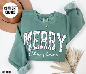 Merry Christmas Sweatshirt s Christmas Crewneck Women Holiday Sweatshirt Cute Xmas Sweater Cozy Winter Oversized Sweatshirt 021x28