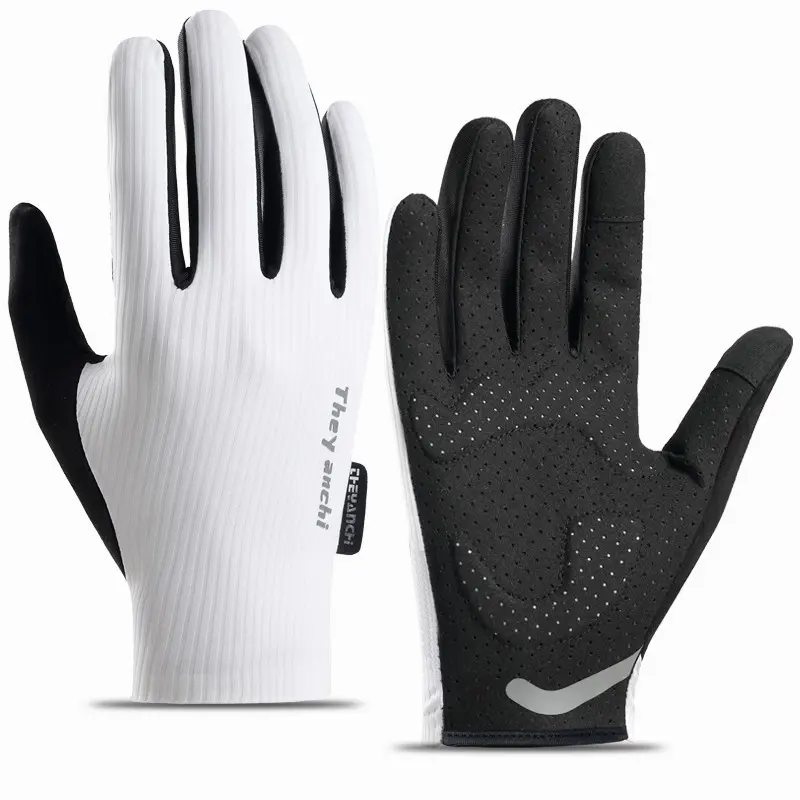 Men's Summer Cycling Gloves, Anti-Slip Wear Resistant, Non Slip Gloves, Breathable Sports Protective Gloves for B Biking, Hiking, Fishing