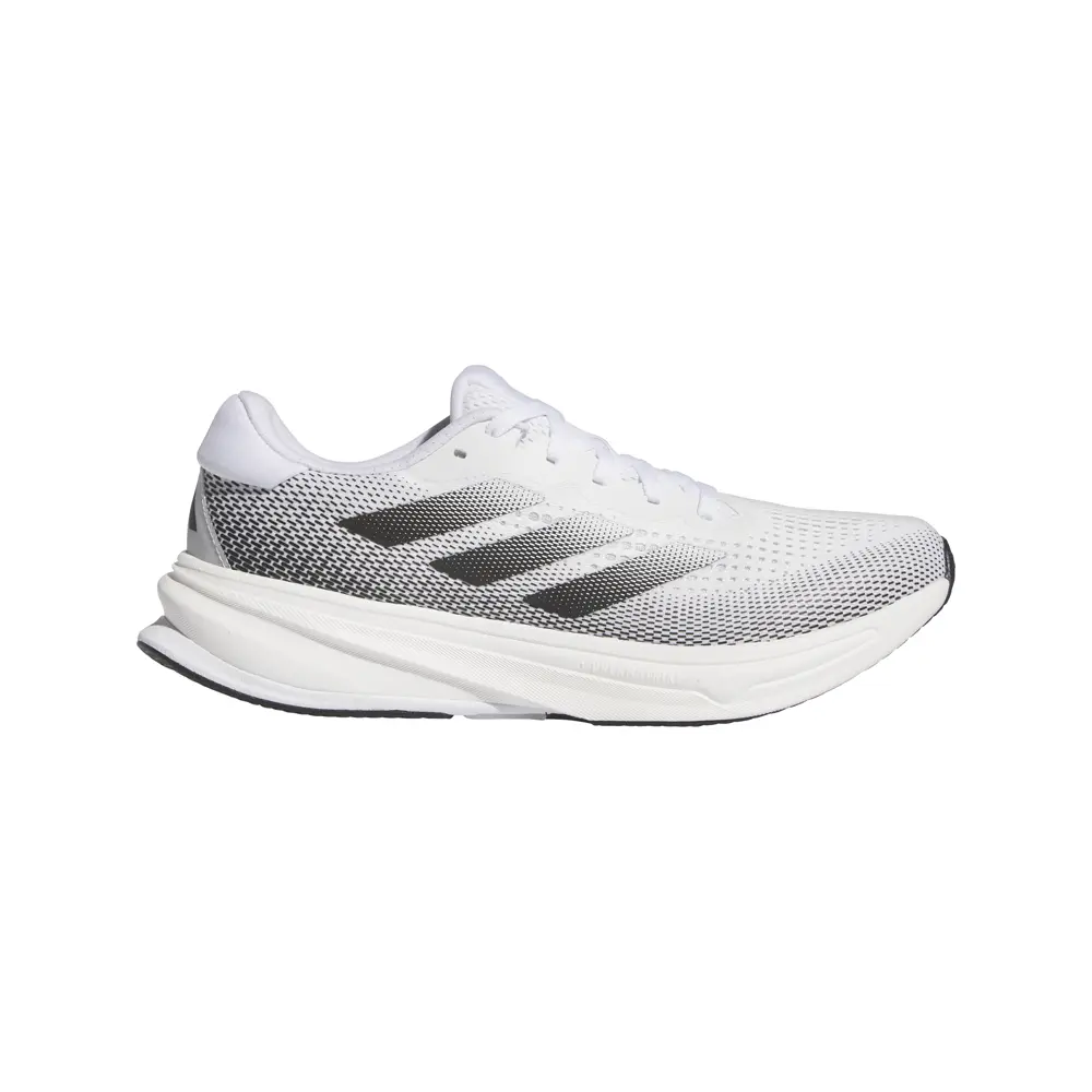 adidas Mens Supernova Rise Running Sneakers Shoes - White adidas Mens Supernova Rise Running Sneakers Shoes - White