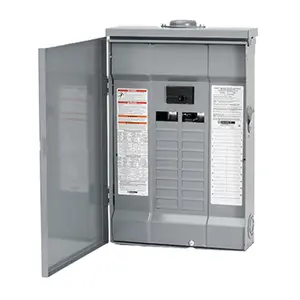 Square D HOM2040M100PRB 100A Main Breaker Installed Load Center