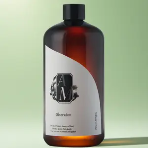 Sheraton Scented 500ML Water-Based Aromatherapy Essential Oil, Reed Diffuser Refill Liquid, Home Indoor Fragrance Decor, Air Freshener