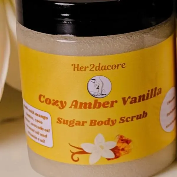 Cozy Amber Vanilla Body Scrub