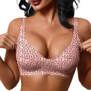 Okay Ant Comfortable Wireless Bras Jelly Wireless Womens  Tshirts Bras Deep V Everyday Bras Push Up Bralettes Seamless tiktokshopspringglowup