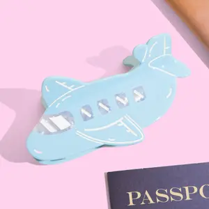 Airplane Hair Clip, Flight Attendant Gift