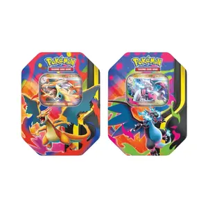 Pokemon TCG: Mega Charizard Tin (Styles Vary) Pokemon TCG: Mega Charizard Tin (Styles Vary)
