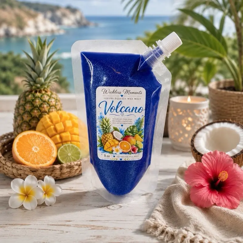 Volcano Luxury Squeezable Wax Melt | 8 oz Pouch