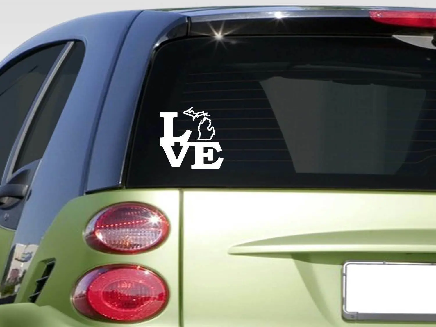 Love Michigan state *F297* sticker decal window football basketball