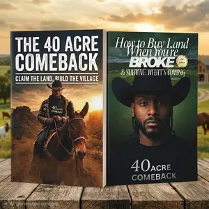 Land Ownership Book Bundle: The 40 Acre Comeback, How To Buy Land When You're Broke, and Survive What's Coming (2nd Edition)