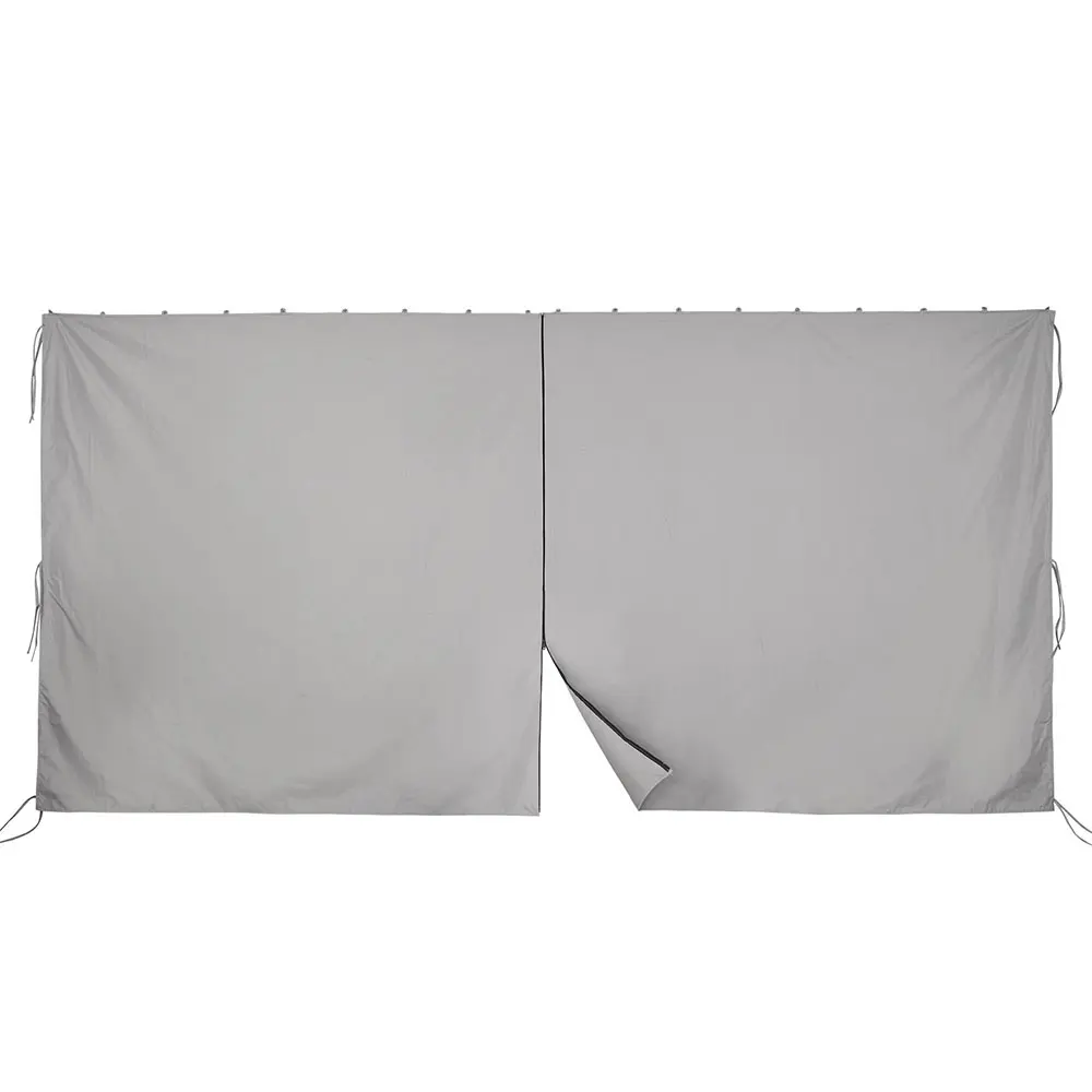 Yescom Gazebo Curtain 10x12ft Privacy Zip Side CPAI-84 (No Frame)