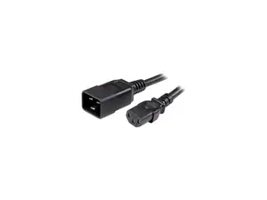 StarTech.com PXTC13C20146 6 ft. Computer power cord - C13 to C20, 14 AWG StarTech.com PXTC13C20146 6 ft. Computer power cord - C13 to C20, 14 AWG