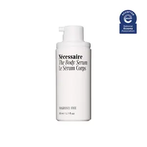 Nécessaire The Body Serum – Fragrance-Free Hydrating Body Serum with Hyaluronic Acid + Niacinamide – Fast-Absorbing Body Serum for Sensitive + Eczema-Prone Skin. 50 ml/1.7 fl oz