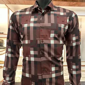 Chic Tone Long Burgundy Shirt