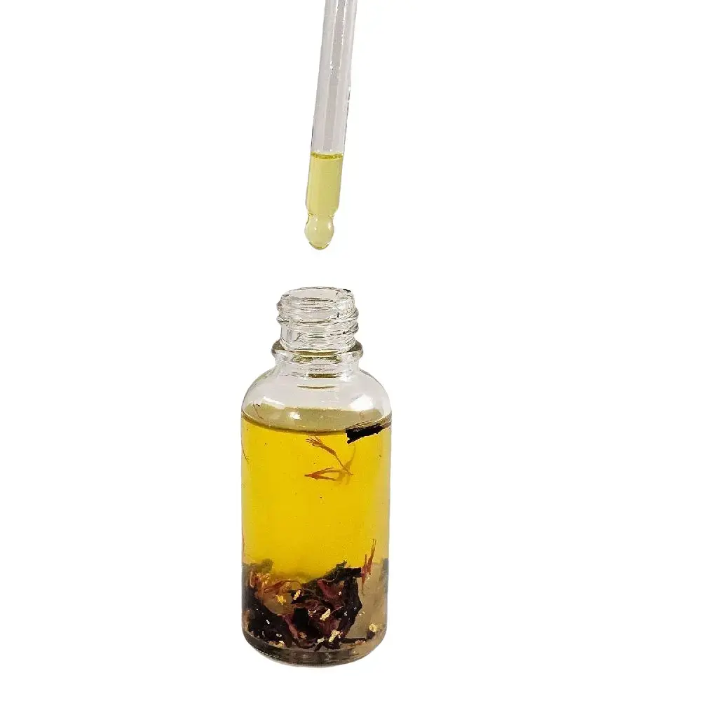 Liquid Gold Money Spell Anointing Oil for Home & Altar Zira Love and the Moons Tarot