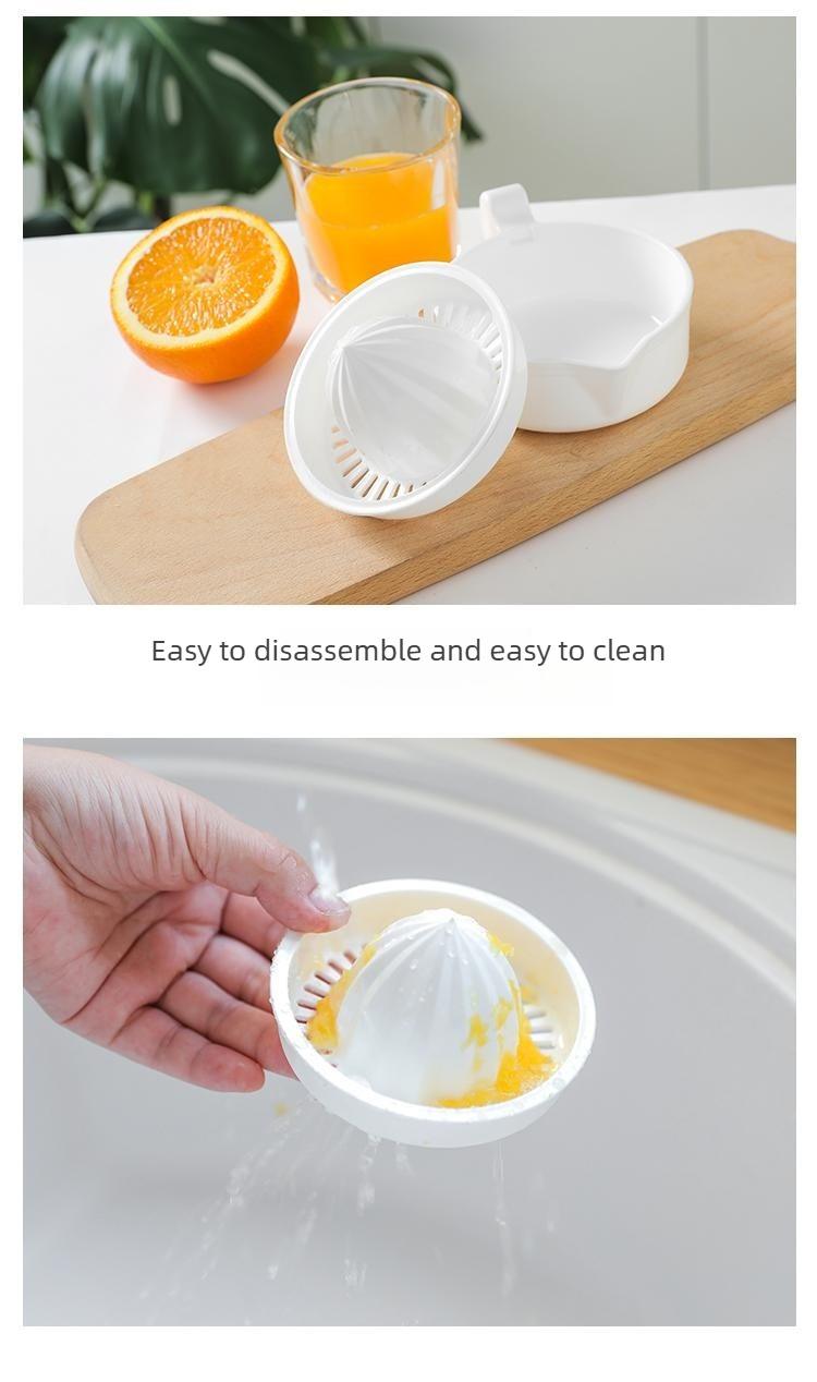 2PCS Orange & Lemon Manual Juicer, Multifunctional Fruit Juicer for Home Use — Juice Press/Juice Extractor