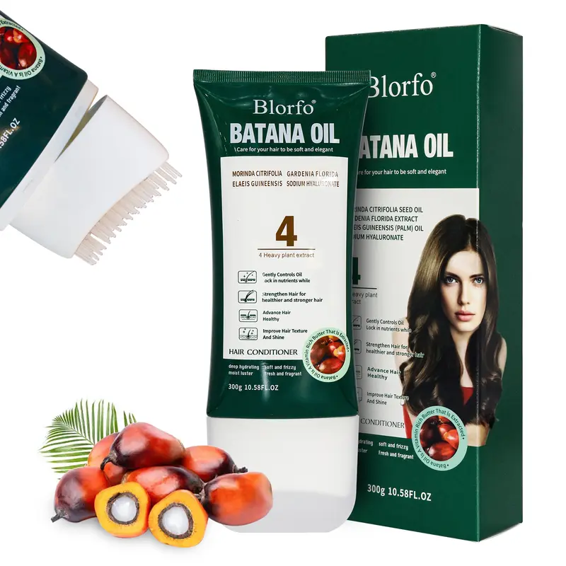 100% Natural Batana Oil For Hair Growth – Healthier, Thicker, Fuller Hair (120g, Herbal, Organic)
