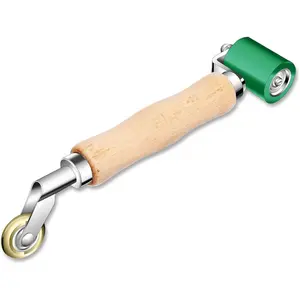 Seam Roller,House Paint Rollers, Smoothing Seam Roller Tool for , Flooring, Wallpaper Installation Single Ply Roofing and Tape Hot Air Tools Overlap Welding