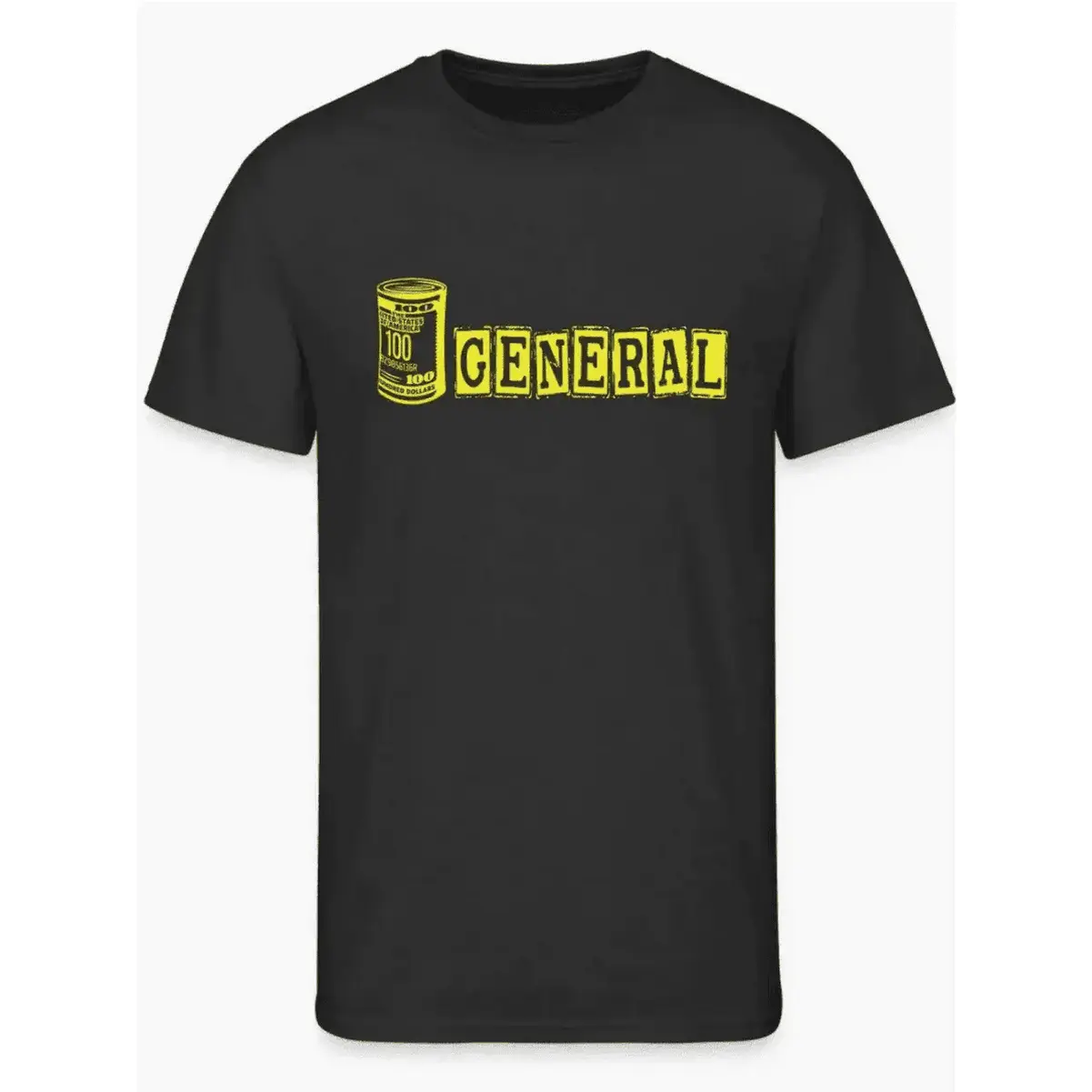 Dollar General Men's Round Neck Short-Sleeve Cotton Tee - Unisex Graphic Lightweight Casual Streetwear Top, Shortsleeve, Graphic Print, Gifting, Casual Fashion Tee, Brightly Colored Graphic Men's Short-Sleeve T-Shirts