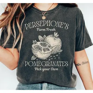 Persephone's Pomegranate Shirt, Persephone Greek Mythology tee, Dark Academia tshirt, Booktok merch, bookish gift Comfort Colors®